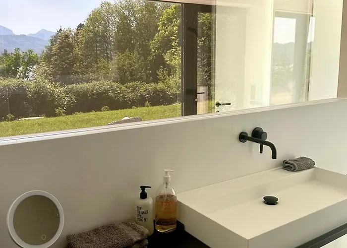 公寓 Traumsee Am Traunsee In Mit 180 Grad See- Und Traunsteinblick